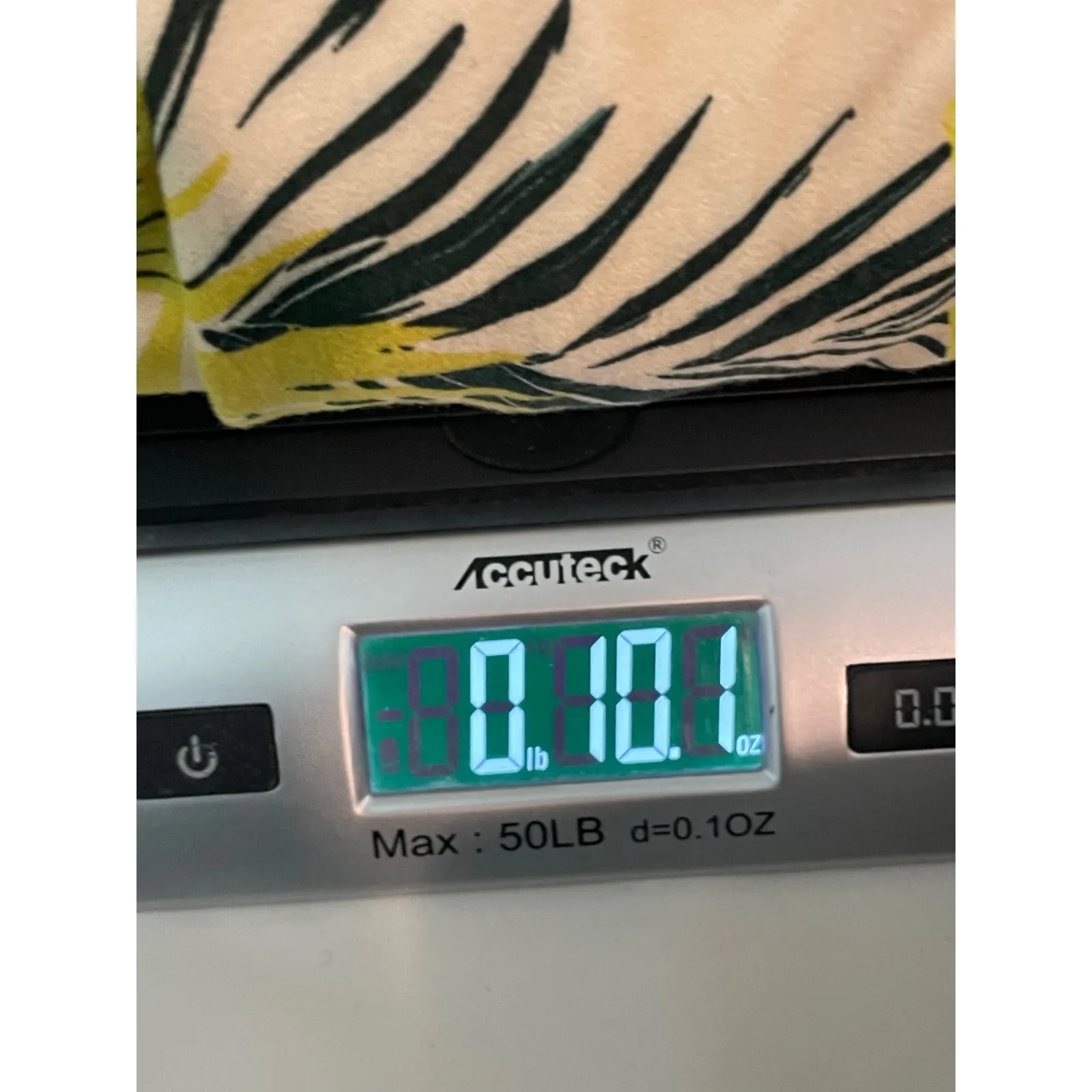 Dress Forum Los Angeles Womens Strapless Wide Leg Jumpsuit Tropical Palm Print M Yellow Size M - Image 13