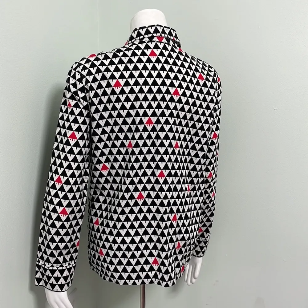 J. McLaughlin Button Down long sleeve pajama shirt - Image 5