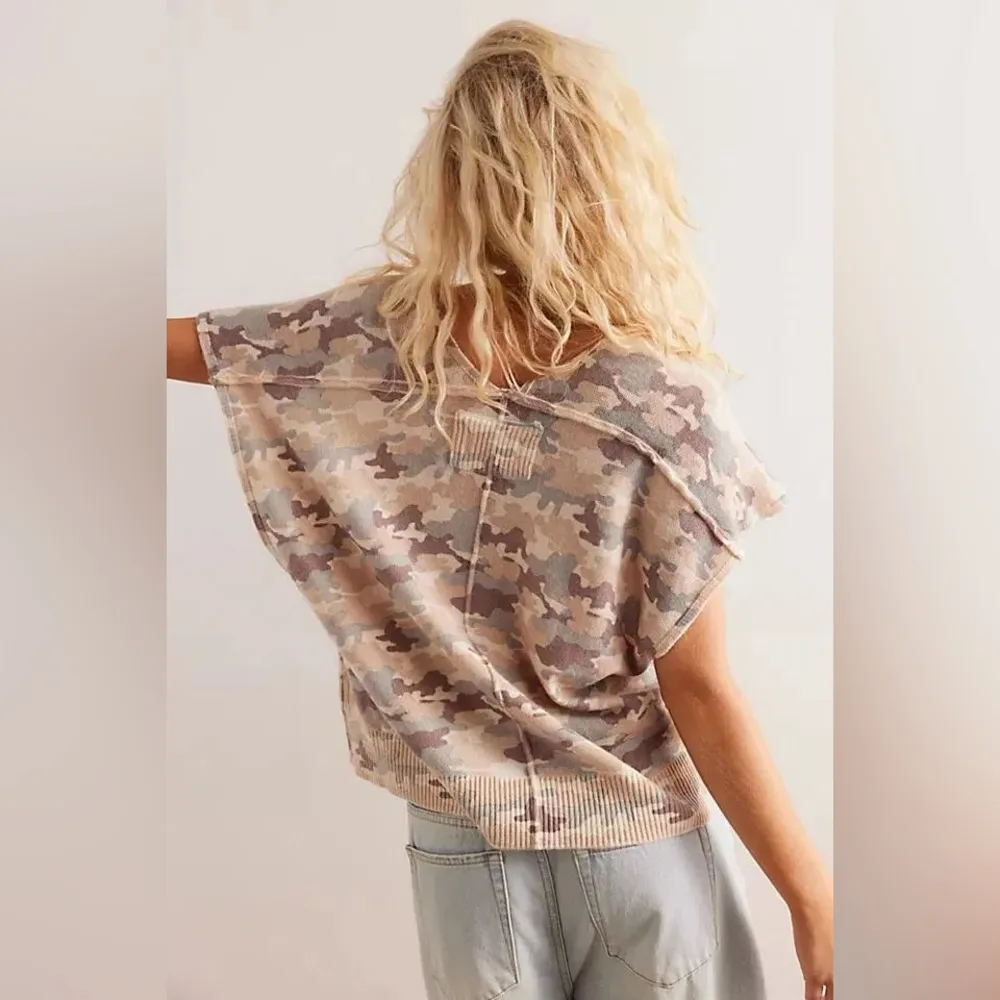 Free people Camo Vest - Image 2
