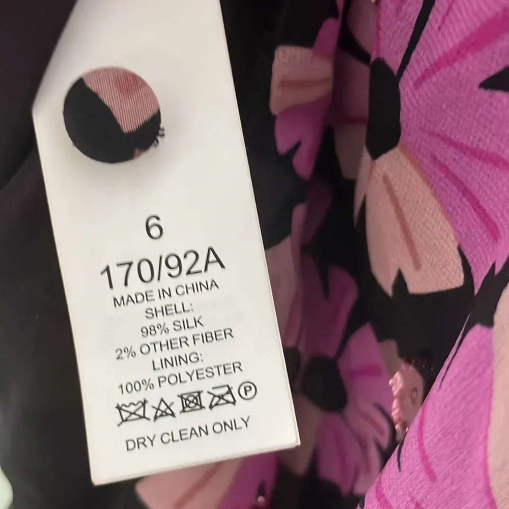 Kate Spade Floral Chiffon Shell Top - Image 14