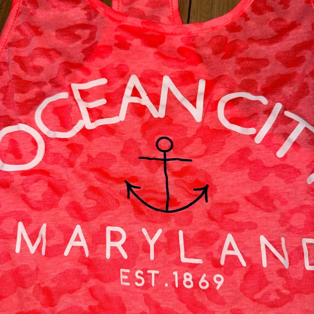 Ocean city tank Pink Size L - Image 2