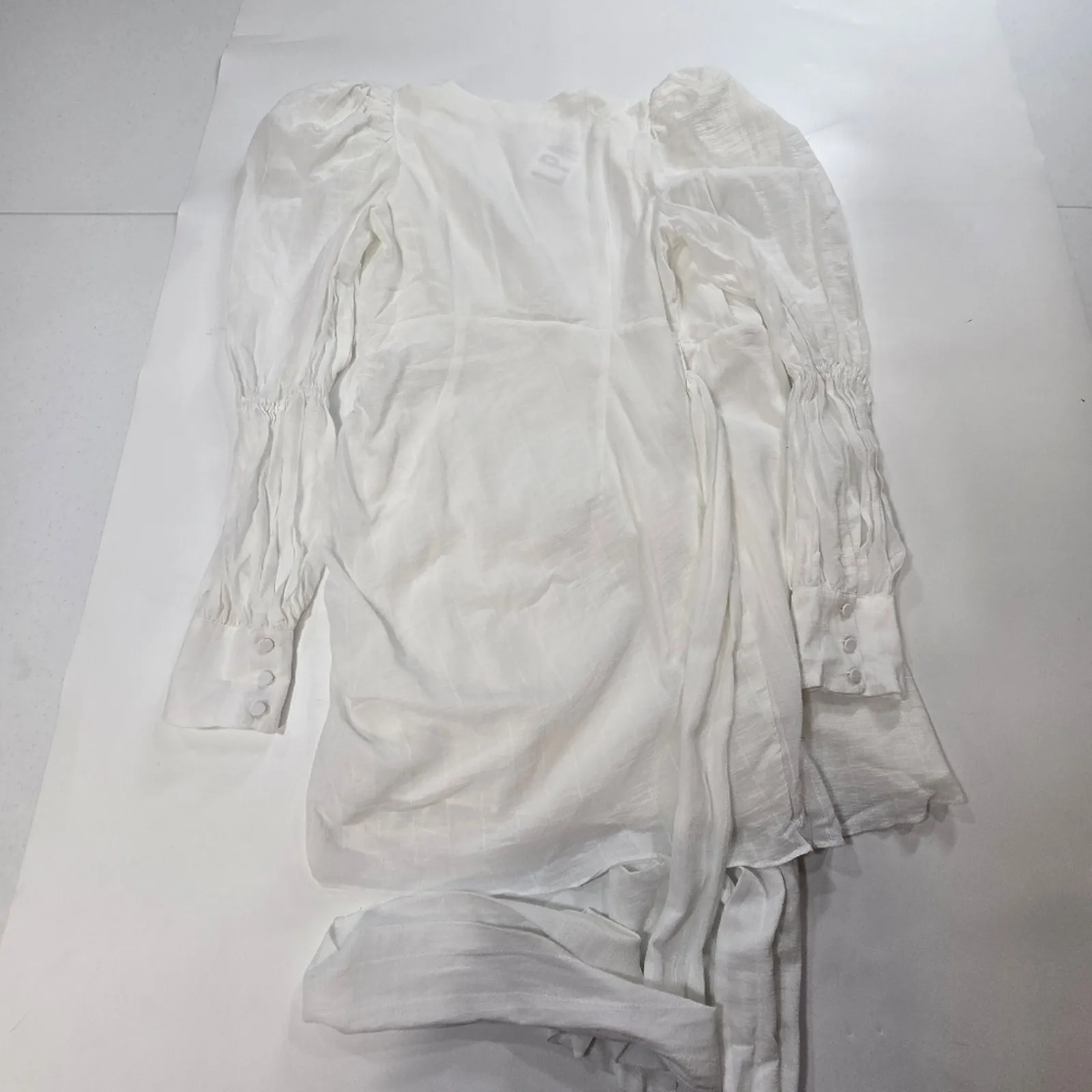 LPA Eastwood Dress in White Small - Image 11