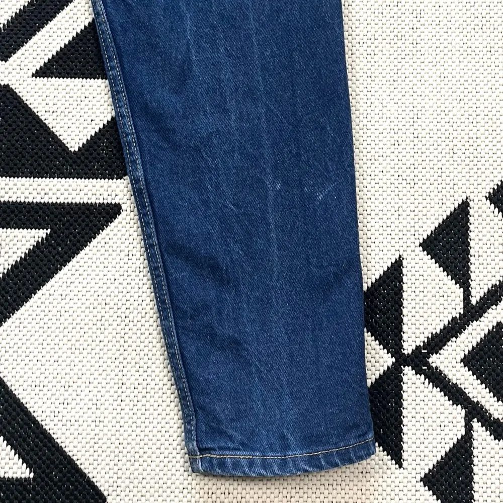 Levi’s Vintage 603 White Tab High Waisted Mom Jeans in Dark Blue Wash - Image 15