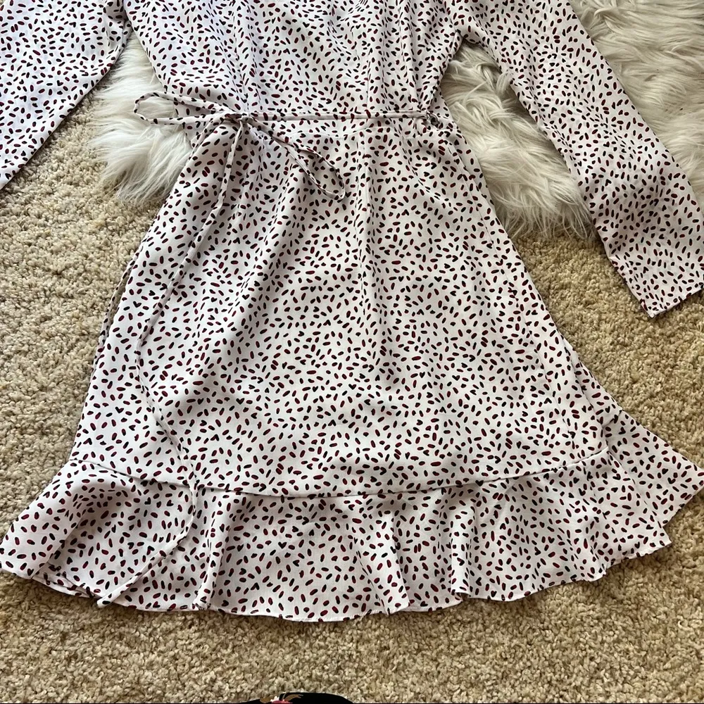 Lucy Paris White Wrap dress - Image 10