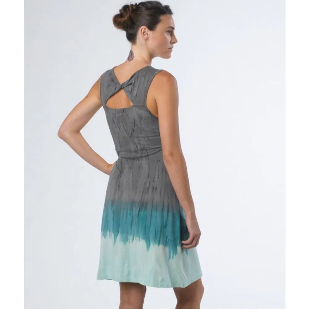 Prana XS ombré sleeveless dress blue gray shirt - Image 2