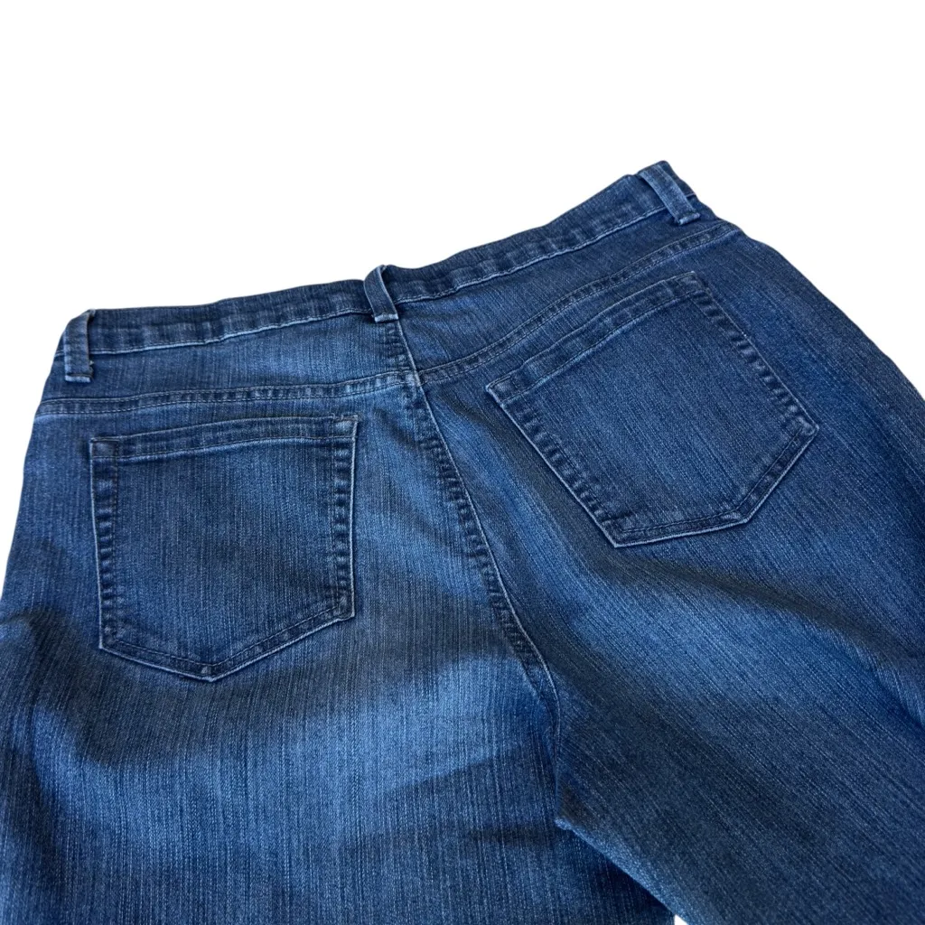 Gloria Vanderbilt Amanda Women’s Classic Fit Jeans Dark Wash Size 14 High Rise - Image 4