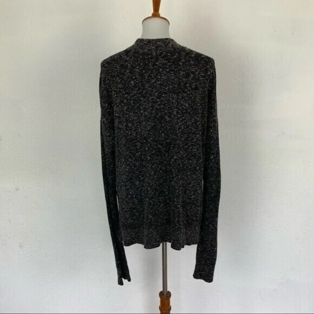 Wilfred Aritzia Top Small Gray Long Sleeve Minimalist Cozy Luxe - Image 5