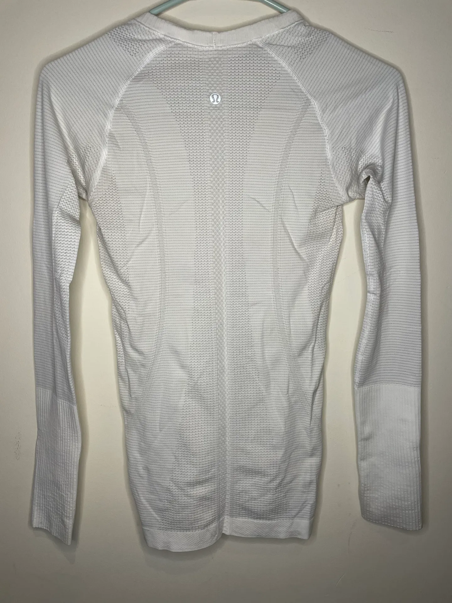 Lululemon White Swiftly Tech Long Sleeve - Image 3