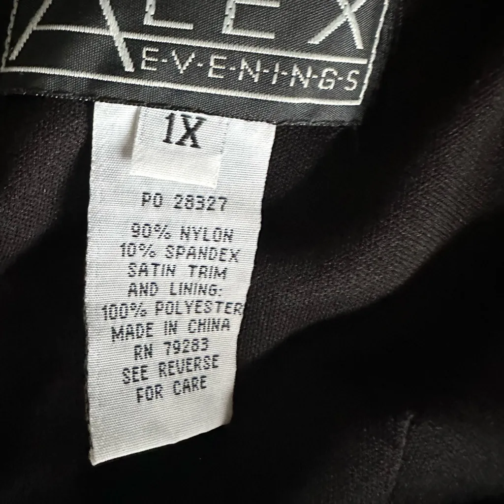 Alex Evening Gold Sequence Sleeveless Top Size1x - Image 6