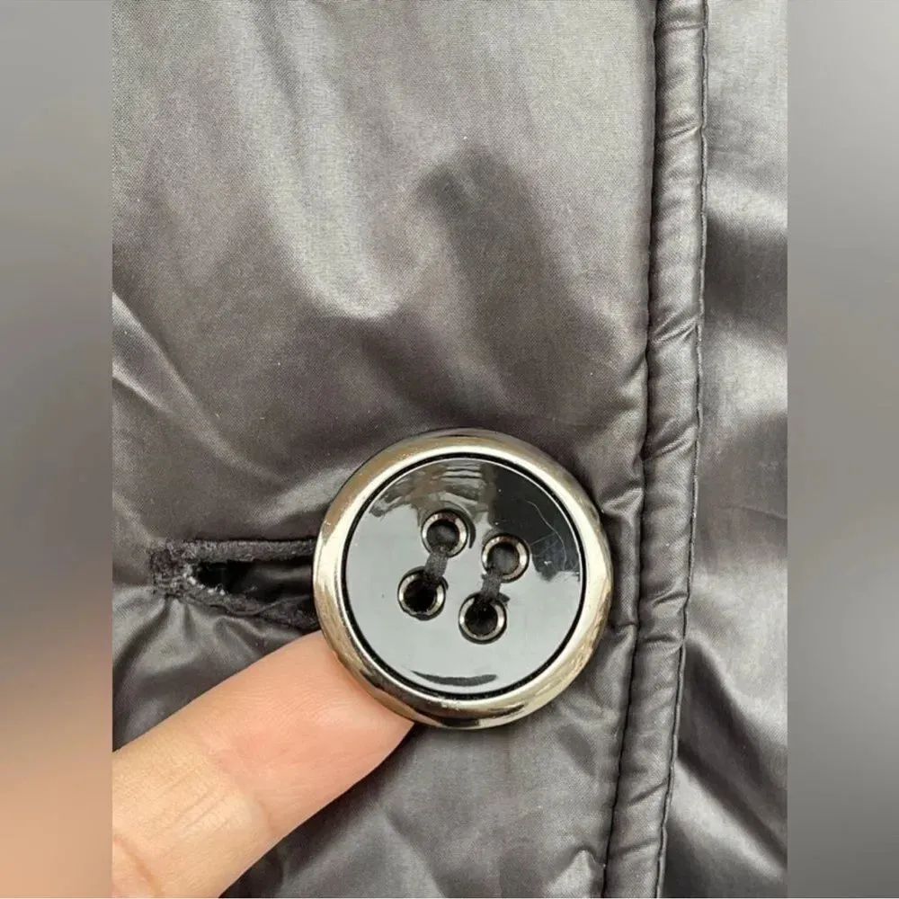 Mackage  Puffer Jacket Leather Trim size small - Image 6