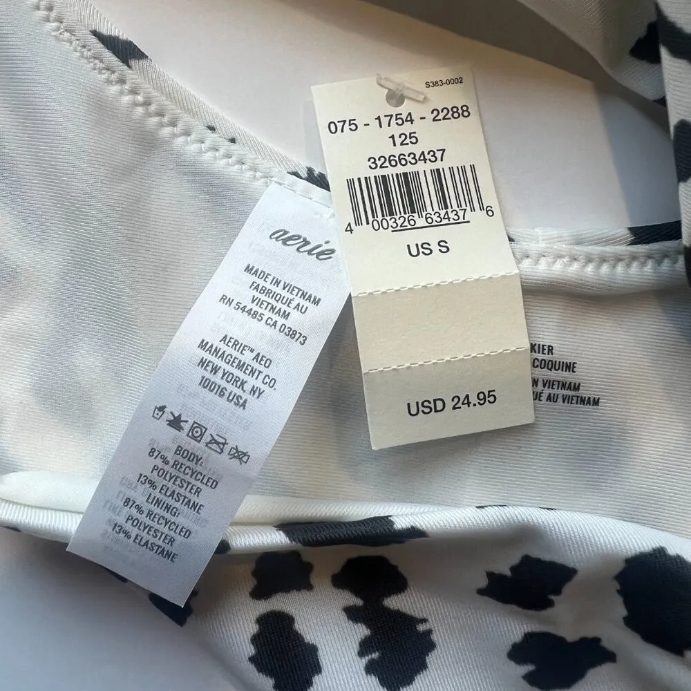 NWT Aerie Leopard Cheekier Bikini Bottom Size Small S NEW - Image 8