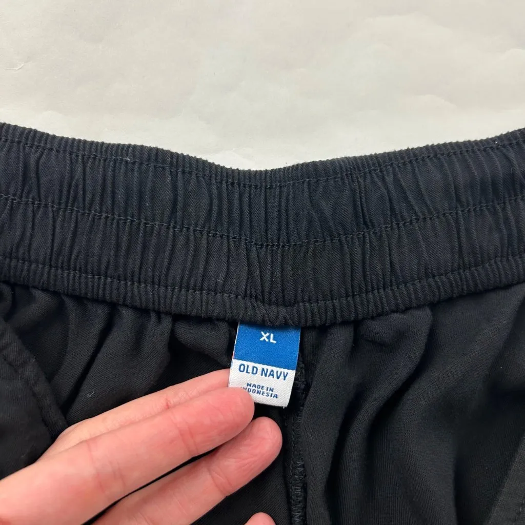 Old Navy Black Challis Wide Leg Pant XL - Image 4