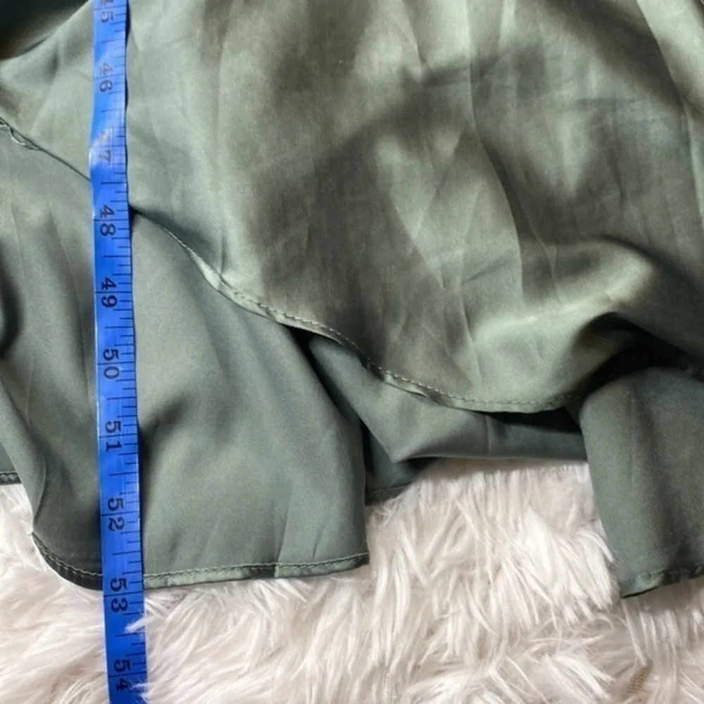 Big Hit two toned flowy high low dress size small Green - Image 4