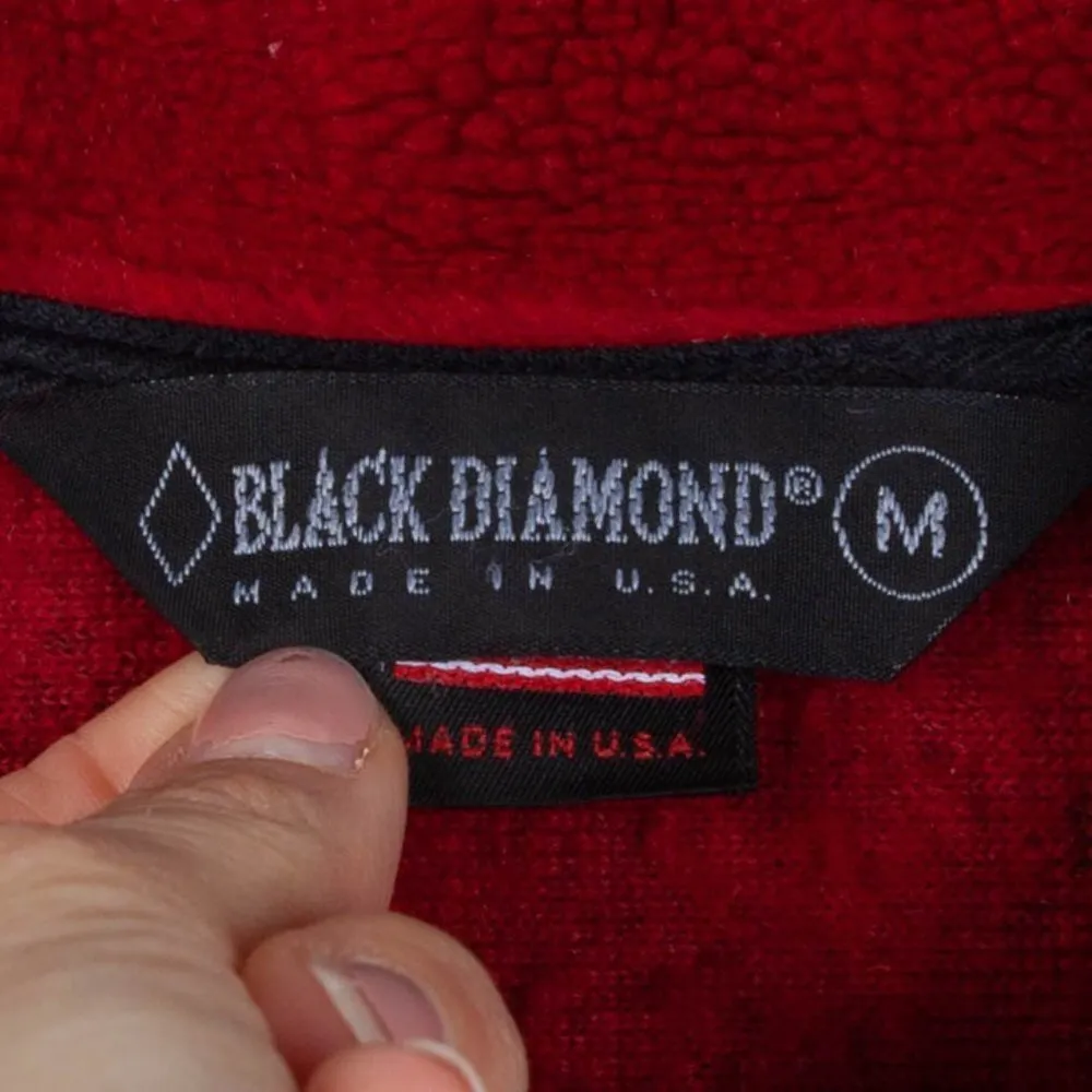 Black Diamond  Fleece Snowflake Jacket Size‎ Medium - Image 4