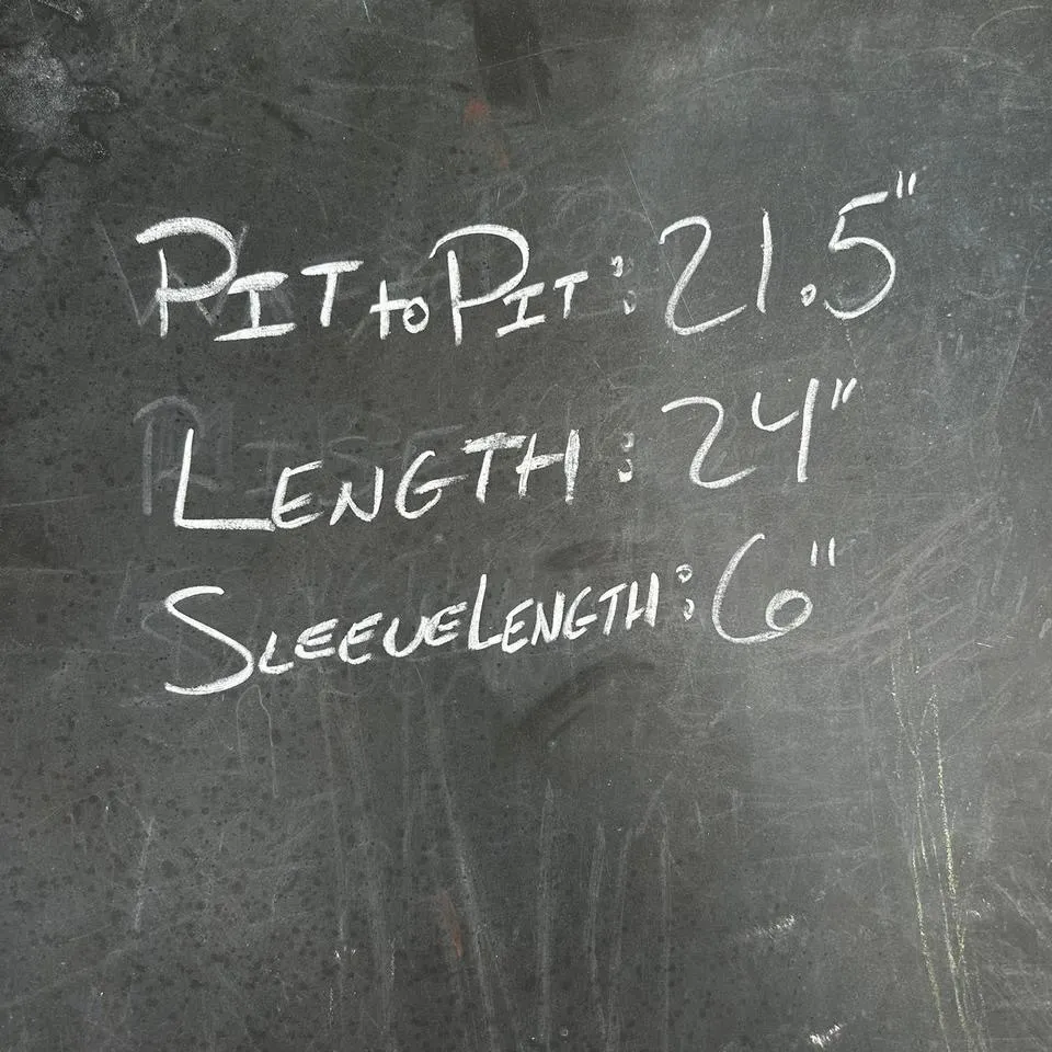 Vintage Blue White Stag Graphic Tee w/ Garden Chair and Flowers - Image 5