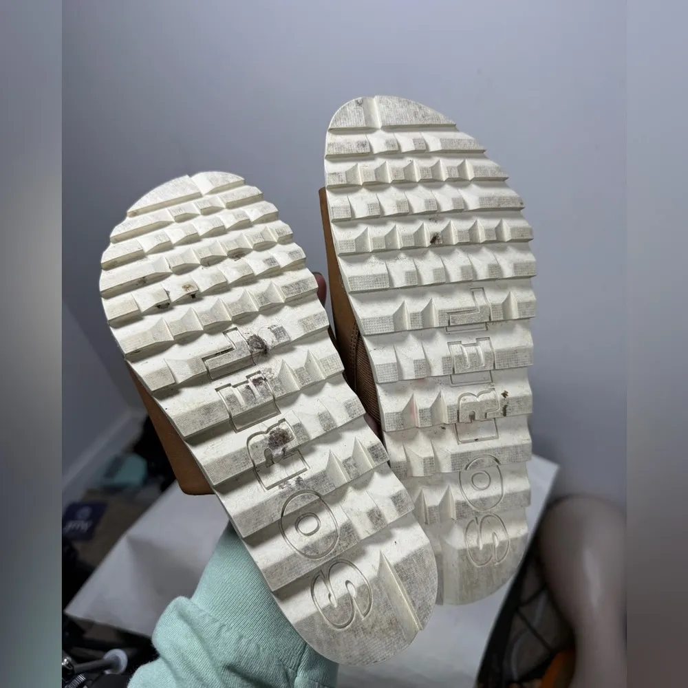 Sorel Roaming Decon Slide Sandals- Velvet Tan Sz 8.5 - Image 10