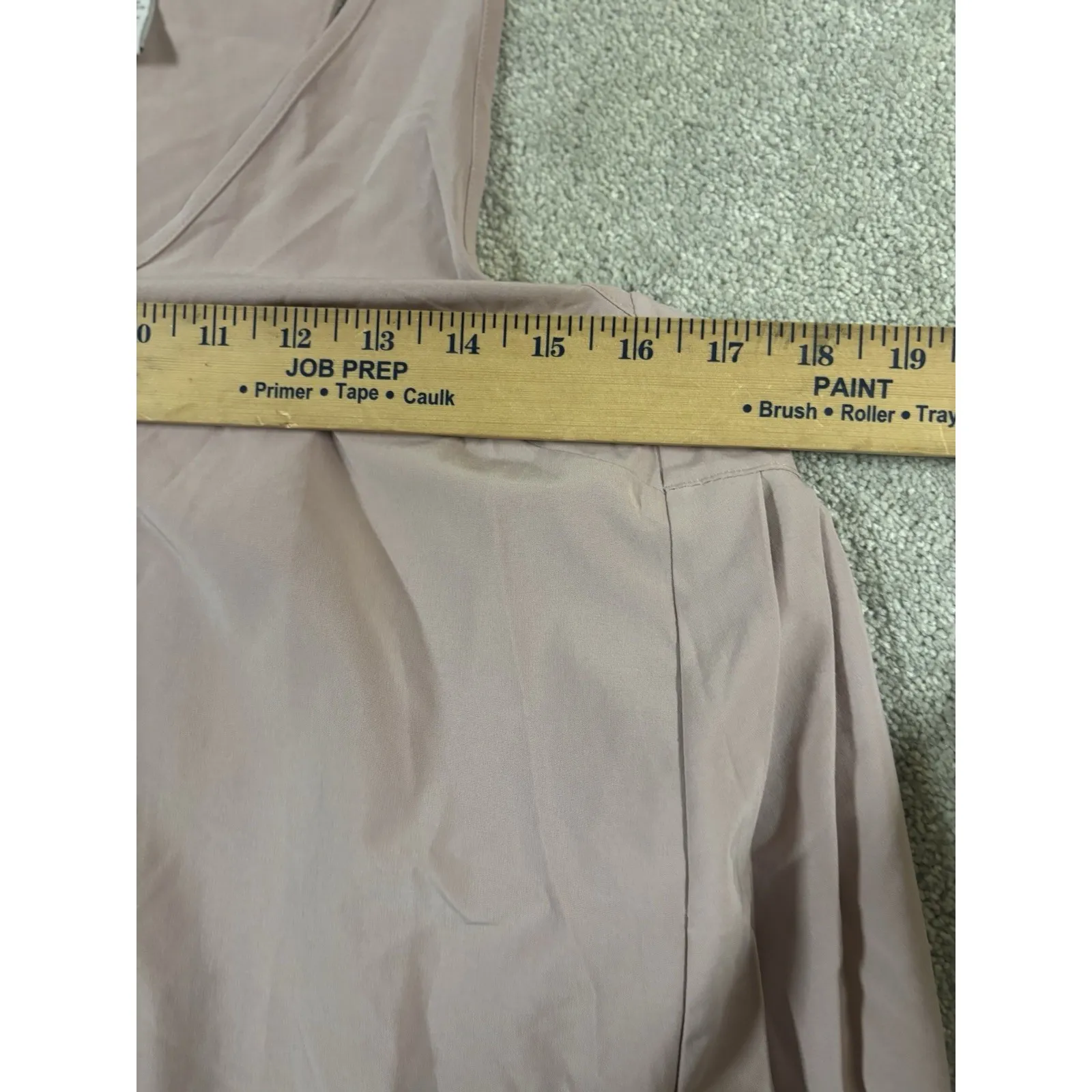 Athleta Swing Forward Pleated‎ Tank Top Rose Two Tone Size M - Image 7