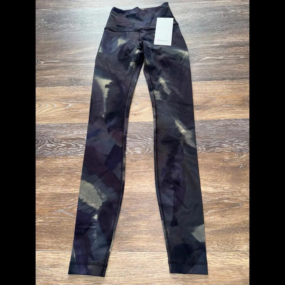 Lululemon Wunder Train High Rise 28” Ink Islands Burnside Multi Size 2 NWT - Image 2