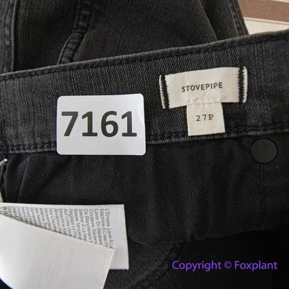 NEW Madewell‎ Petite Stovepipe Jeans in Banberry Wash: Raw-Hem, P27 - Image 15