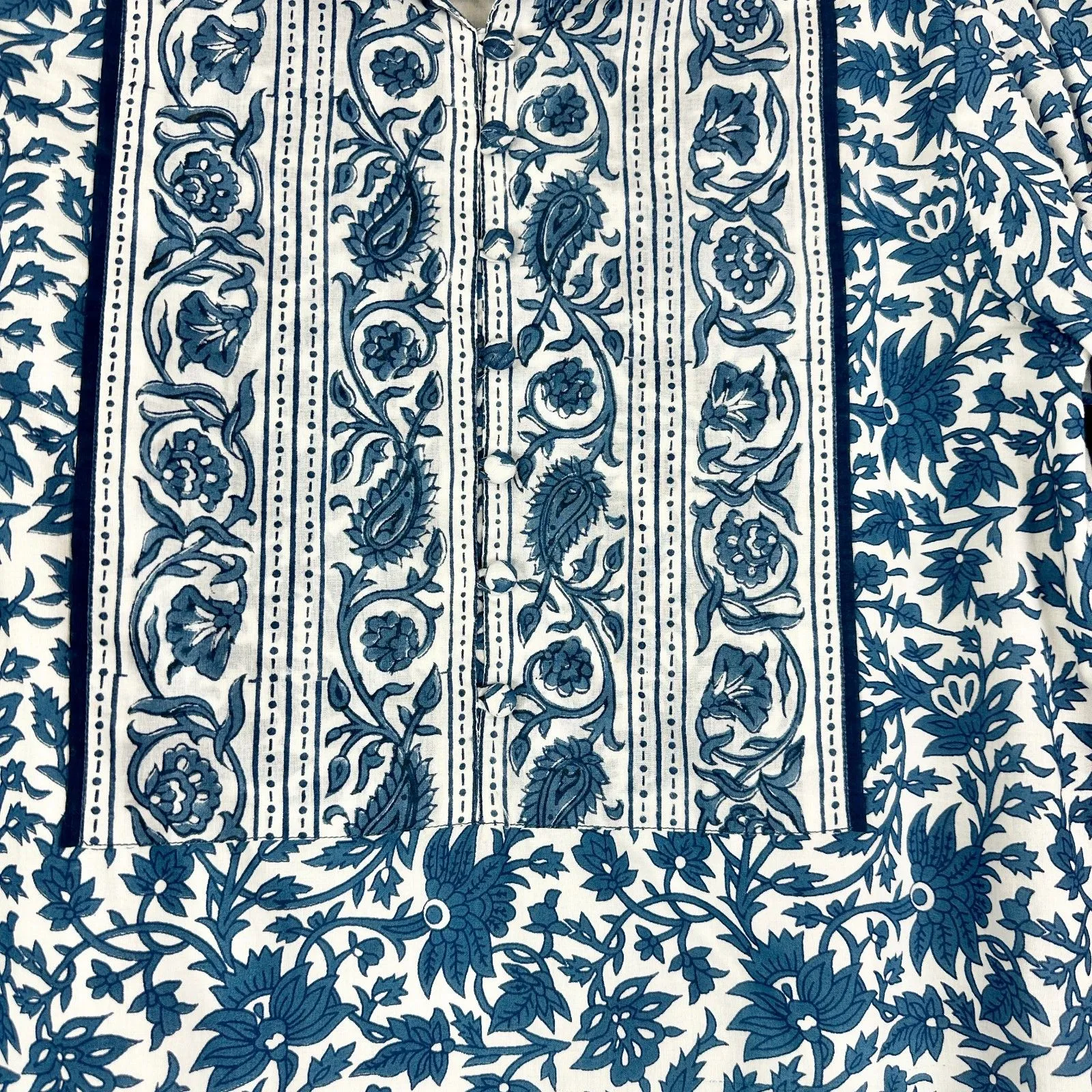 Anthropologie Sue Sartor Bangalore Tunic Top Size Small NWOT Cotton Boho - Image 5