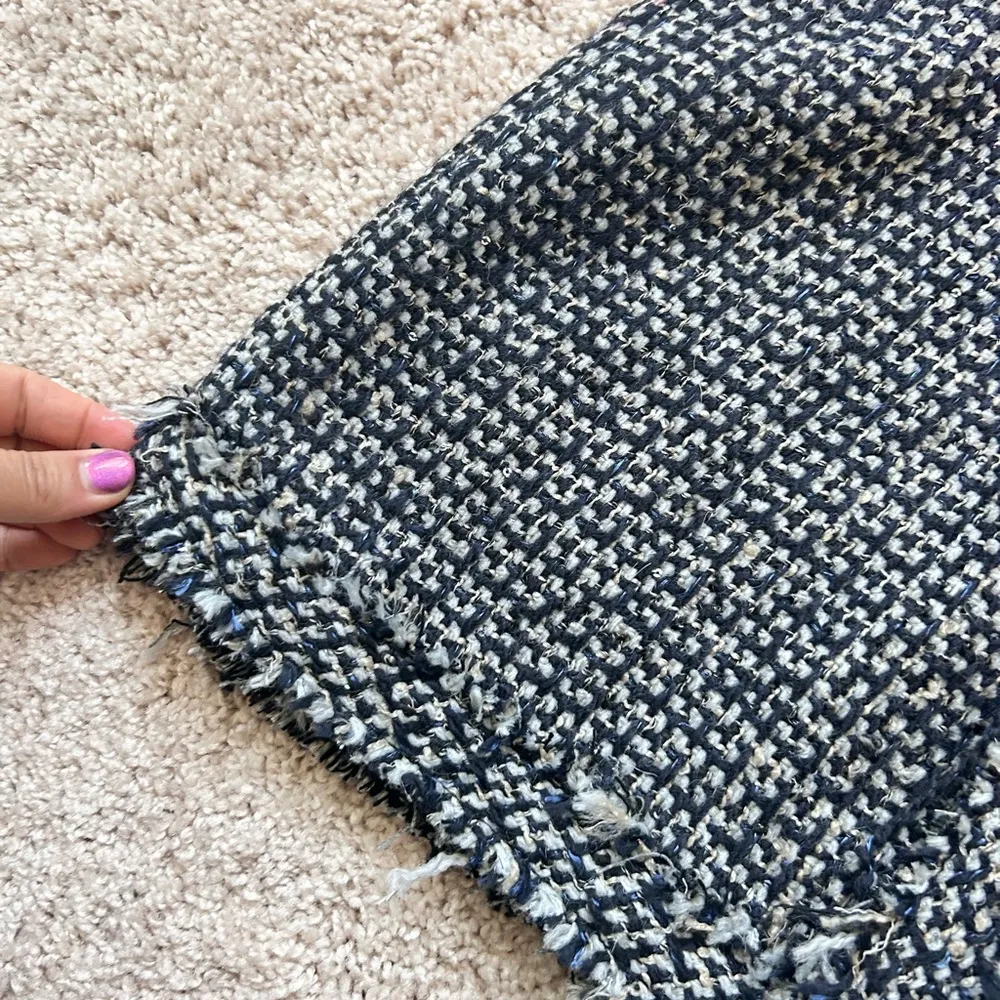 Zara Tweed Mini Dress/ jacket. Xs-S - Image 4