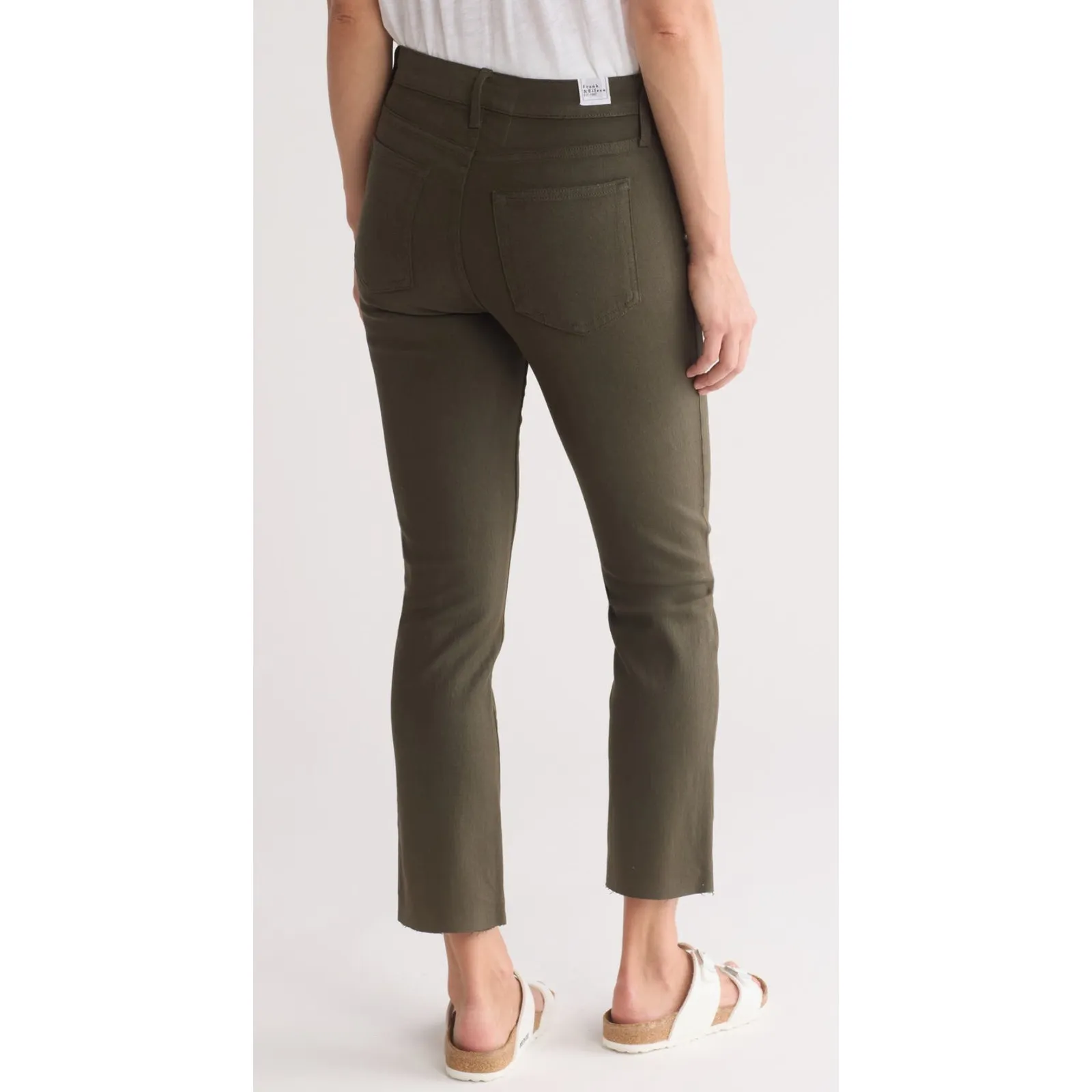 Frank & Eileen Green olive The Everyday Straight Leg Jeans 30 - Image 2