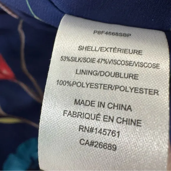 Parker Womens Janice Colorful Tropical Off Shoulder‎ Wide Leg Cropped Jumpsuit - Image 7