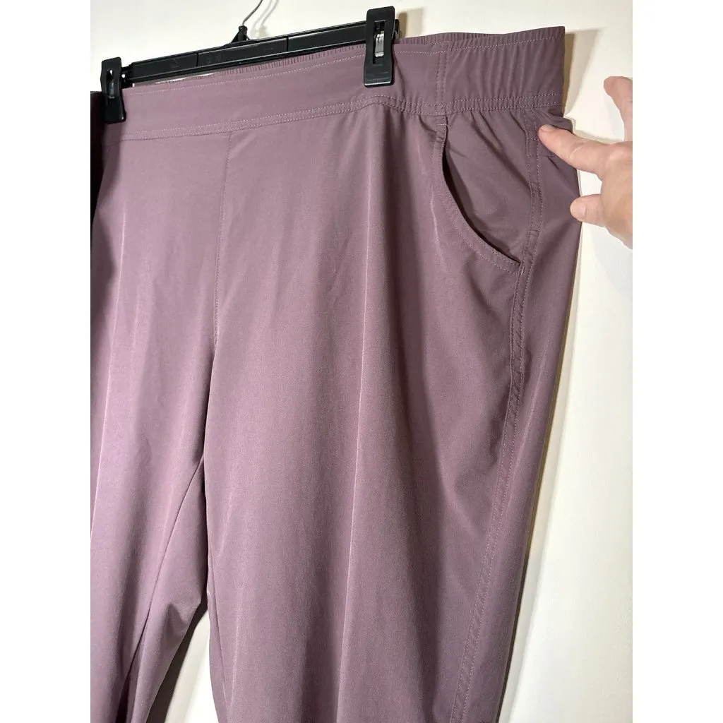 EDDIE BAUER Traveler Ankle Pant Size XXL Purple Gorpcore Outdoor Hiking Camping - Image 2