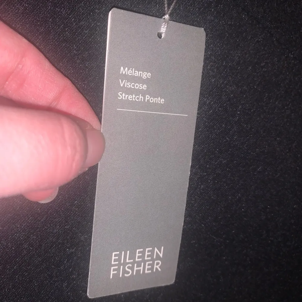 Eileen Fisher Italian Melange Viscose Stretch Ponte Pants Slacks Slim Skinny XS - Image 4