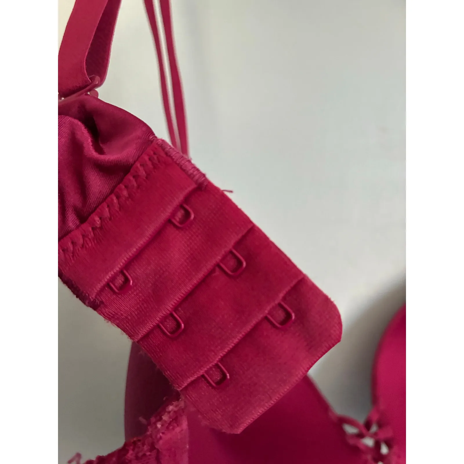 Ambrielle Ultimate Upsize Bra Bombshell Style 36C Pink Push Up Size undefined - Image 6