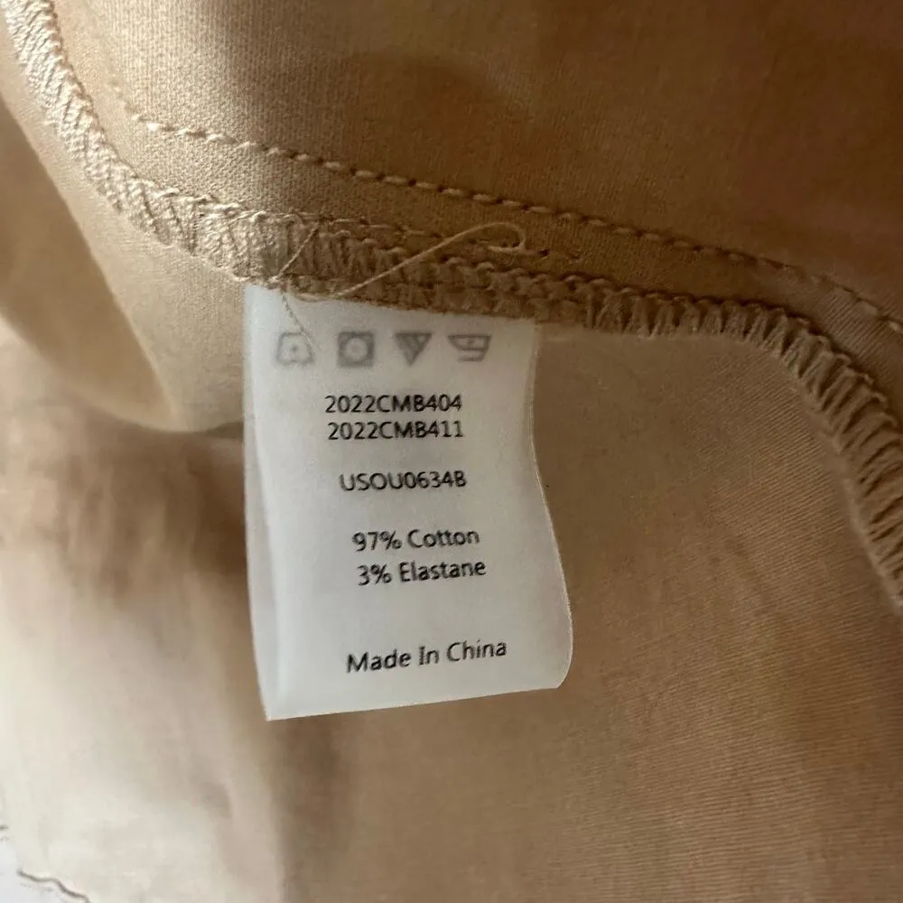 Universal Standard Belted Jacket Cinnamon Swirl Brown - Image 7