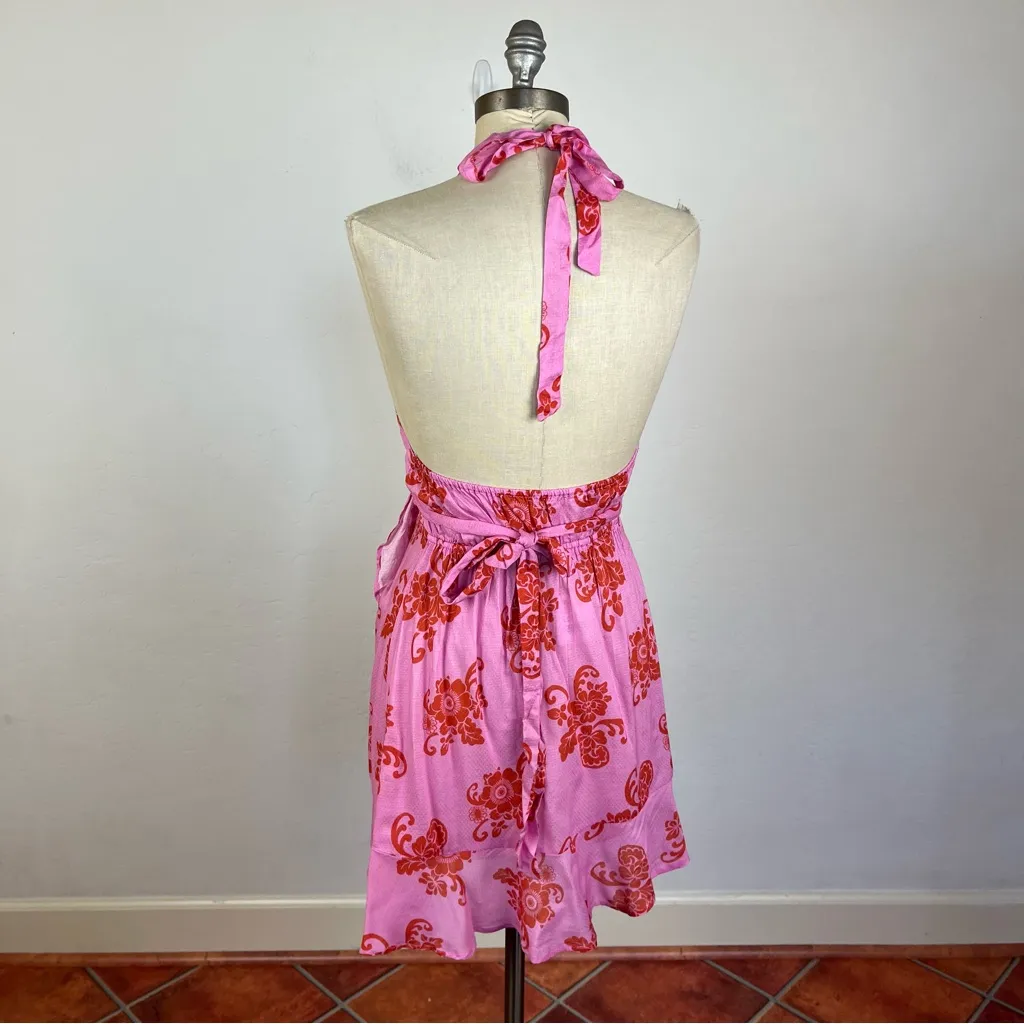 Anthropologie Halter Wrap Dress - Image 6