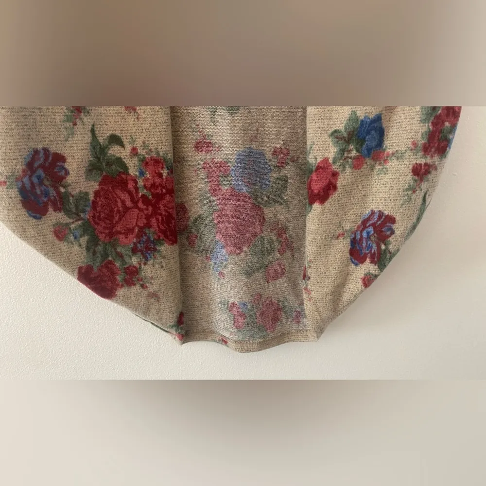 Audrey 3+1 Open Cardigan 3/4 Sleeve Sweater Women's Sz Small - Image 8