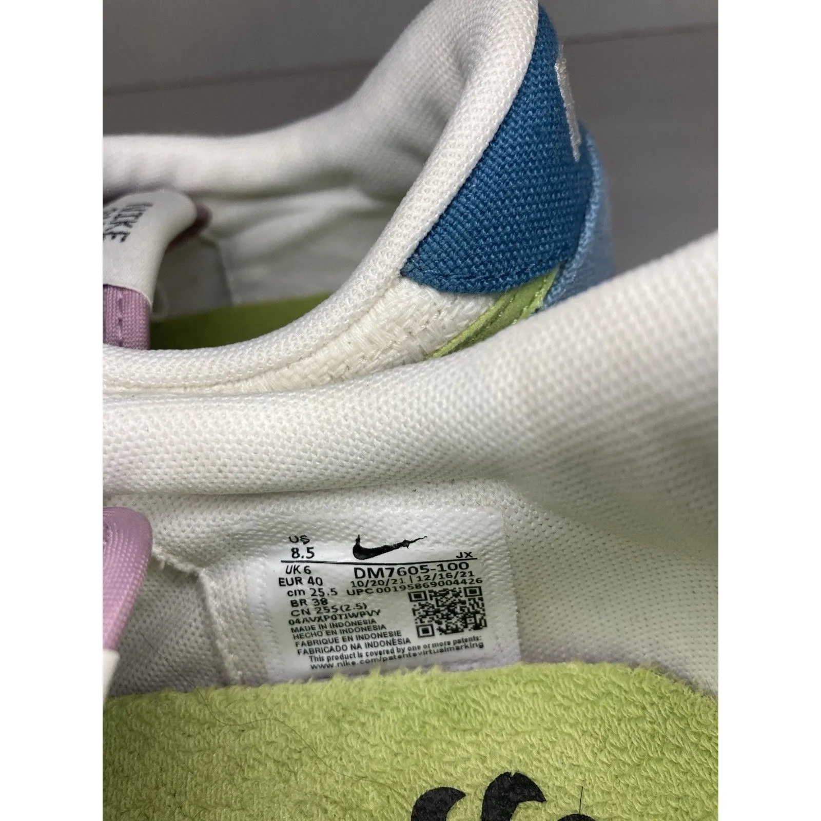 NIKE DAYBREAK SE SUN CLUB Sail DM7605-100 Casual Women’s Sneakers 8.5 Blue Pink - Image 6