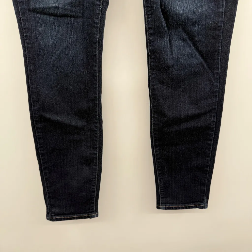 Paige Hoxton Ultra‎ Skinny Mona Dark Wash High Rise Jeans Sz 32 | 31.5" inseam - Image 4