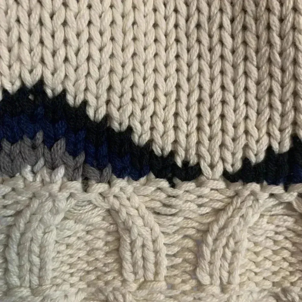 Anthropologie Chaser Eagle Pullover Fringe Sweater Native Aztec Western Size XS - Image 5