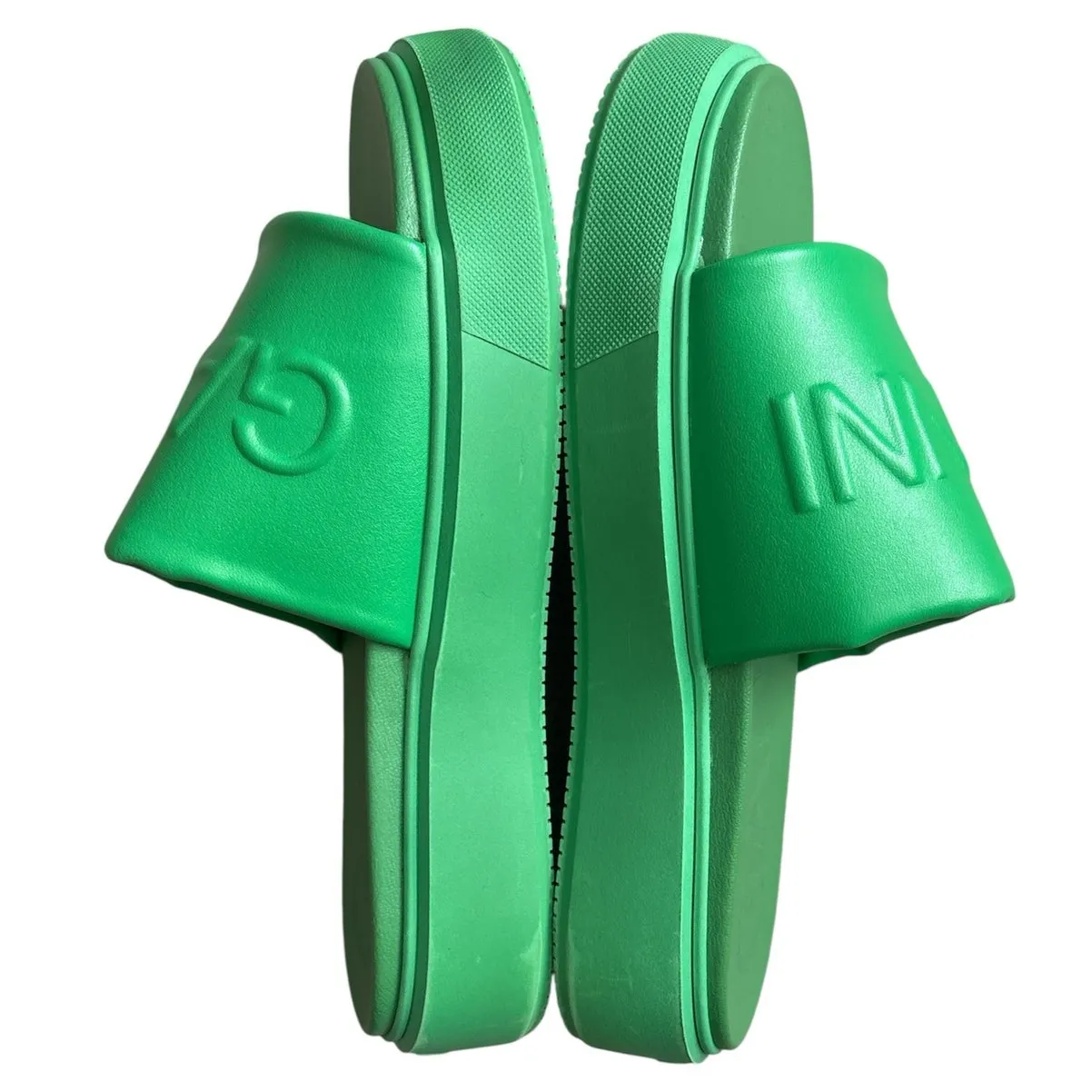 Ganni Vegea Slide Sandals‎ in Kelly Green Size 41 (US 9.5) - Image 5