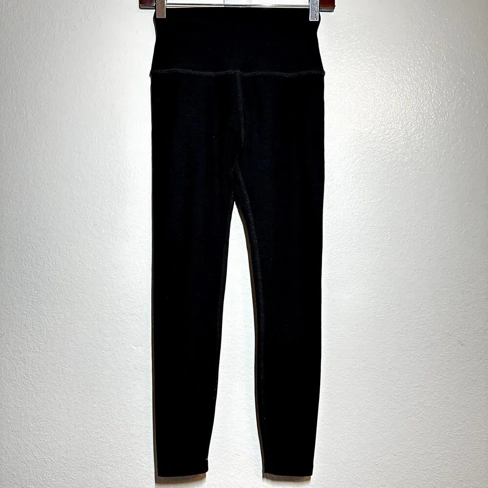 Beyond Yoga Spacedye Caught In The Midi High Waisted Leggings Darkest Night XS - Image 4