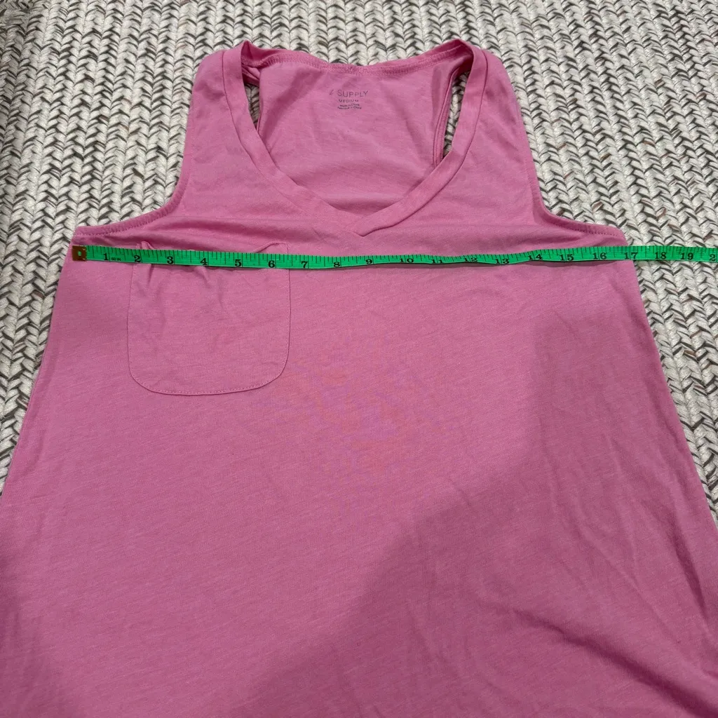 Z Supply Pink Pocket Tank Top - Image 7