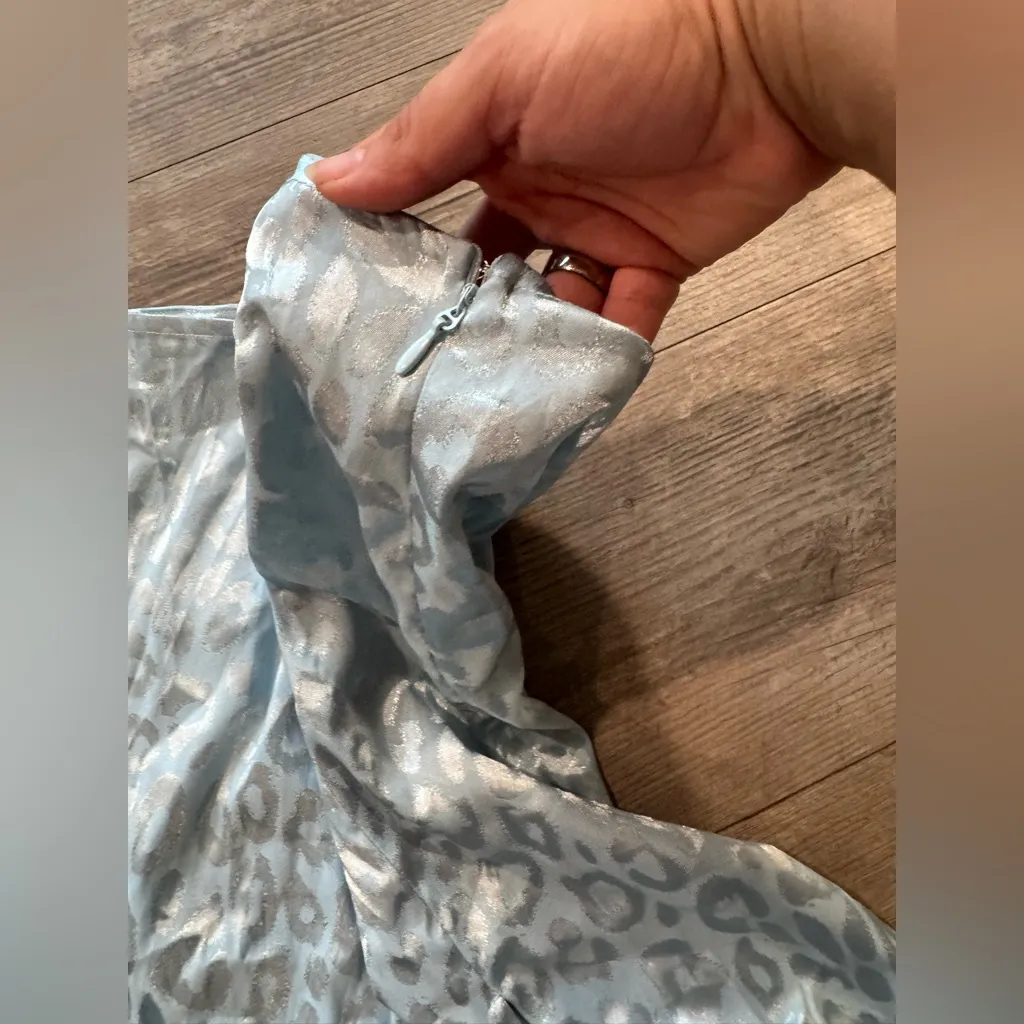 ASOS Light Blue Satin Dress - Image 12