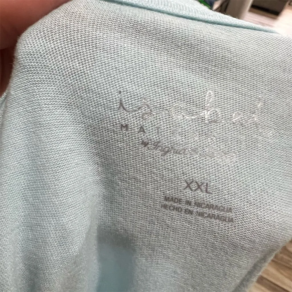 Isabel Maternity Women's 2XL Blue V - Image 9