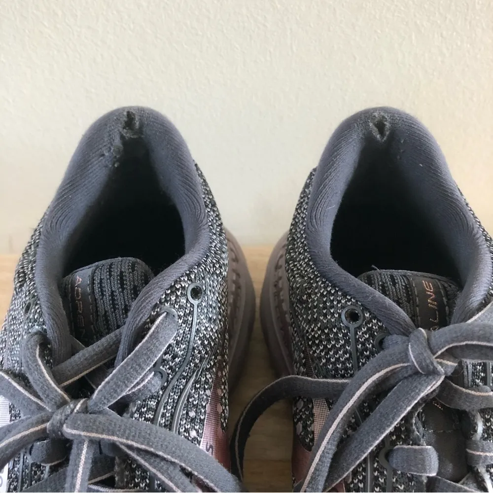 Brooks Adrenaline GTS 21 Lavender Purple Knit Running Athletic Shoes 6.5 - Image 7