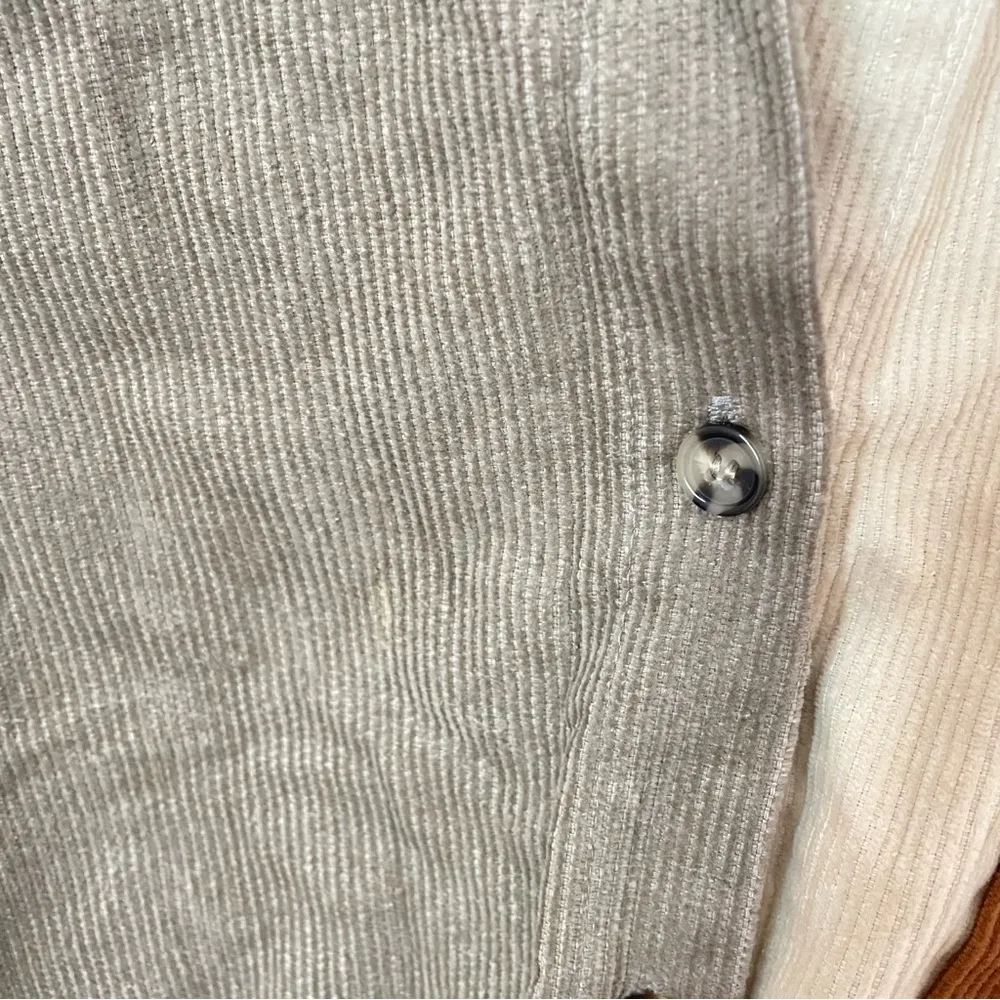 Mav Colorblock Corduroy Shacket - Image 5