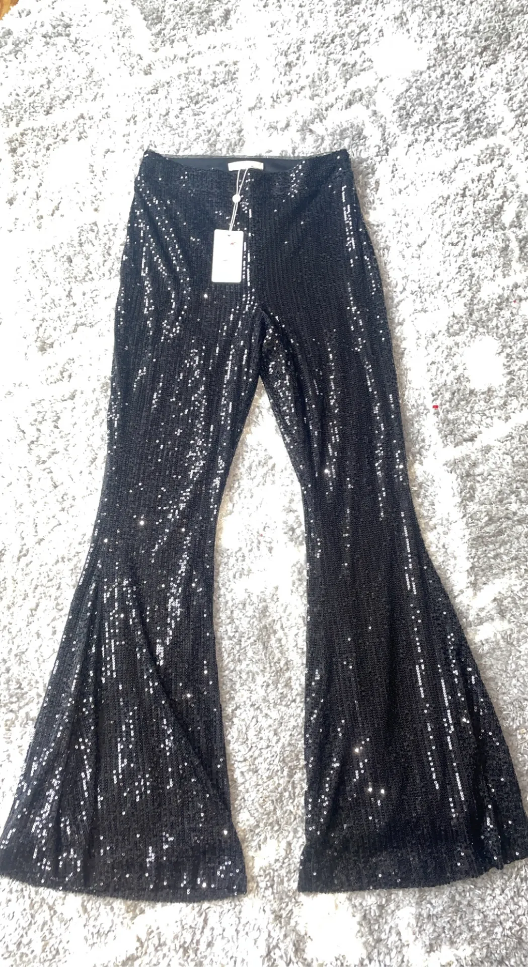 Chelsea & Violet Sequence Flare Pants - Image 3