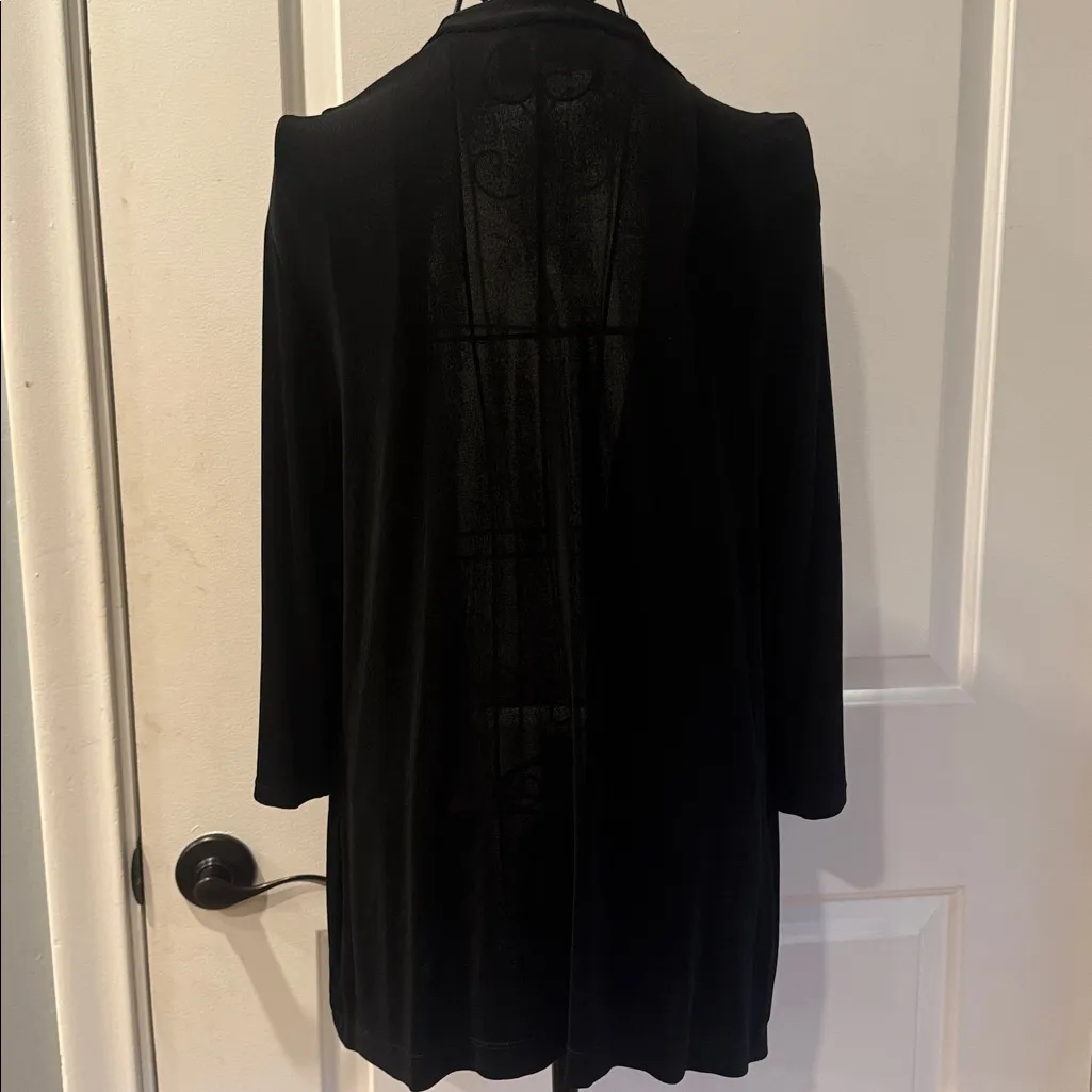 Chico’s traveler’s collection three-quarter sleeve cardigan - Image 3