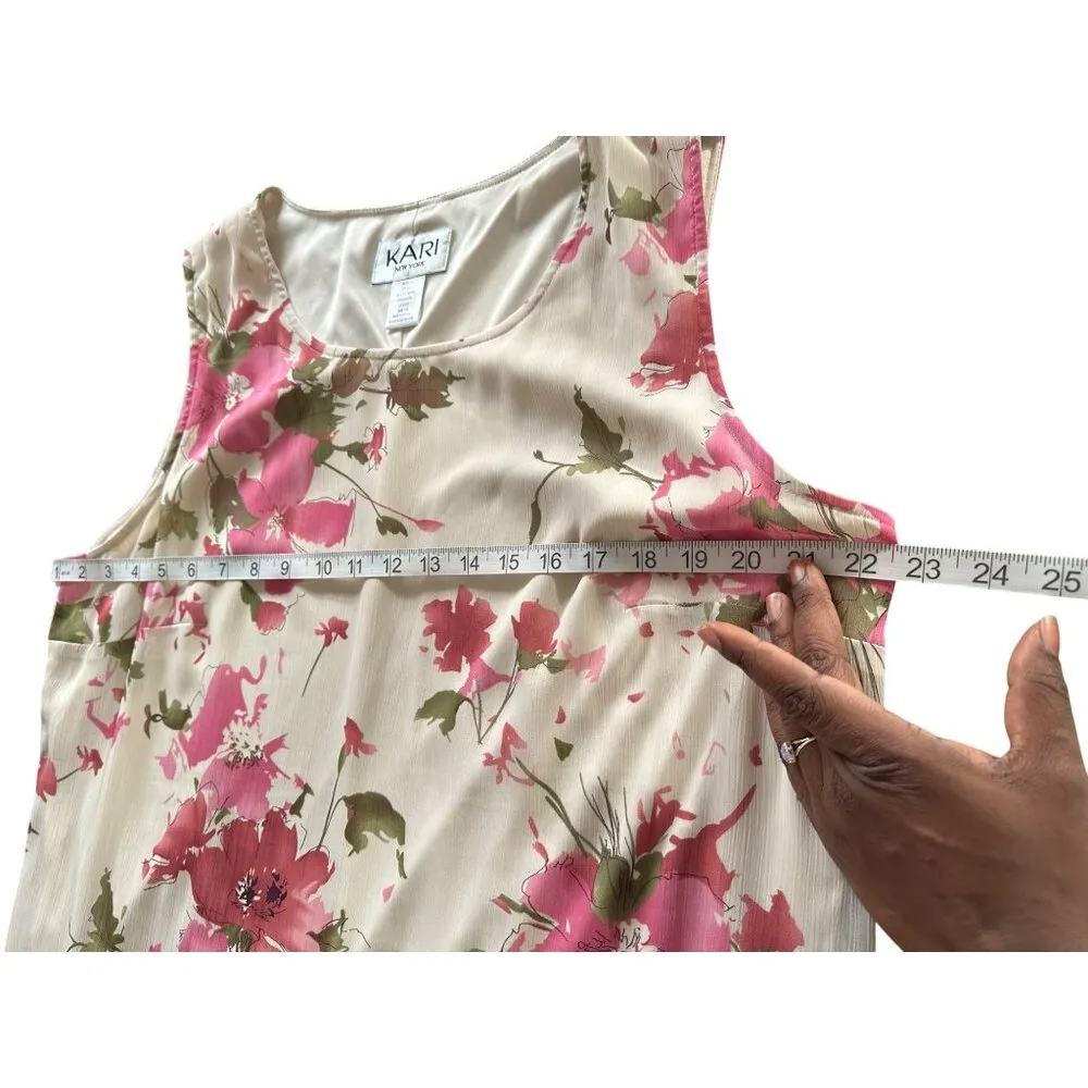 Womens Maxi Floral Dress And Jacket 2Pc Set Buttons Boho Coquette Plus Sz18W Pink Size 18W - Image 5