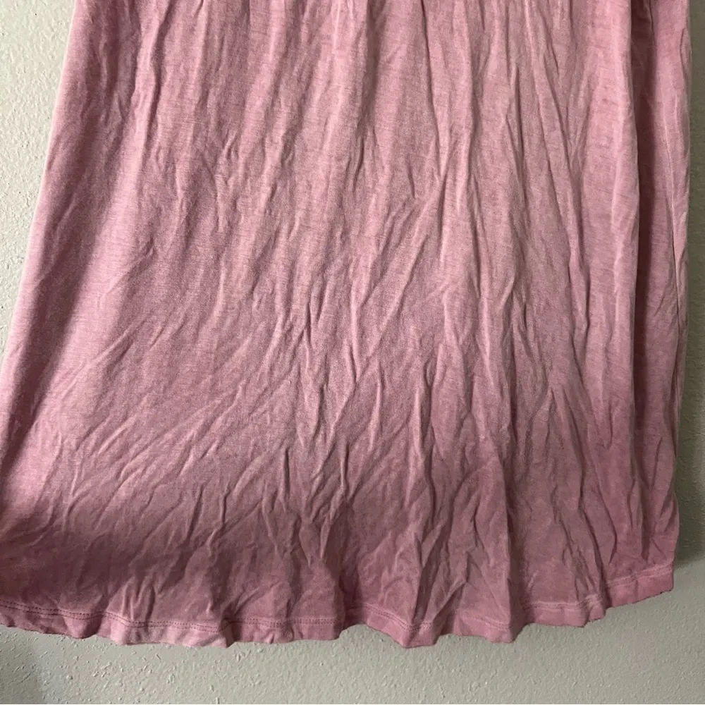 American Eagle cross strap high neck tank top soft & sexy pink size small - Image 4