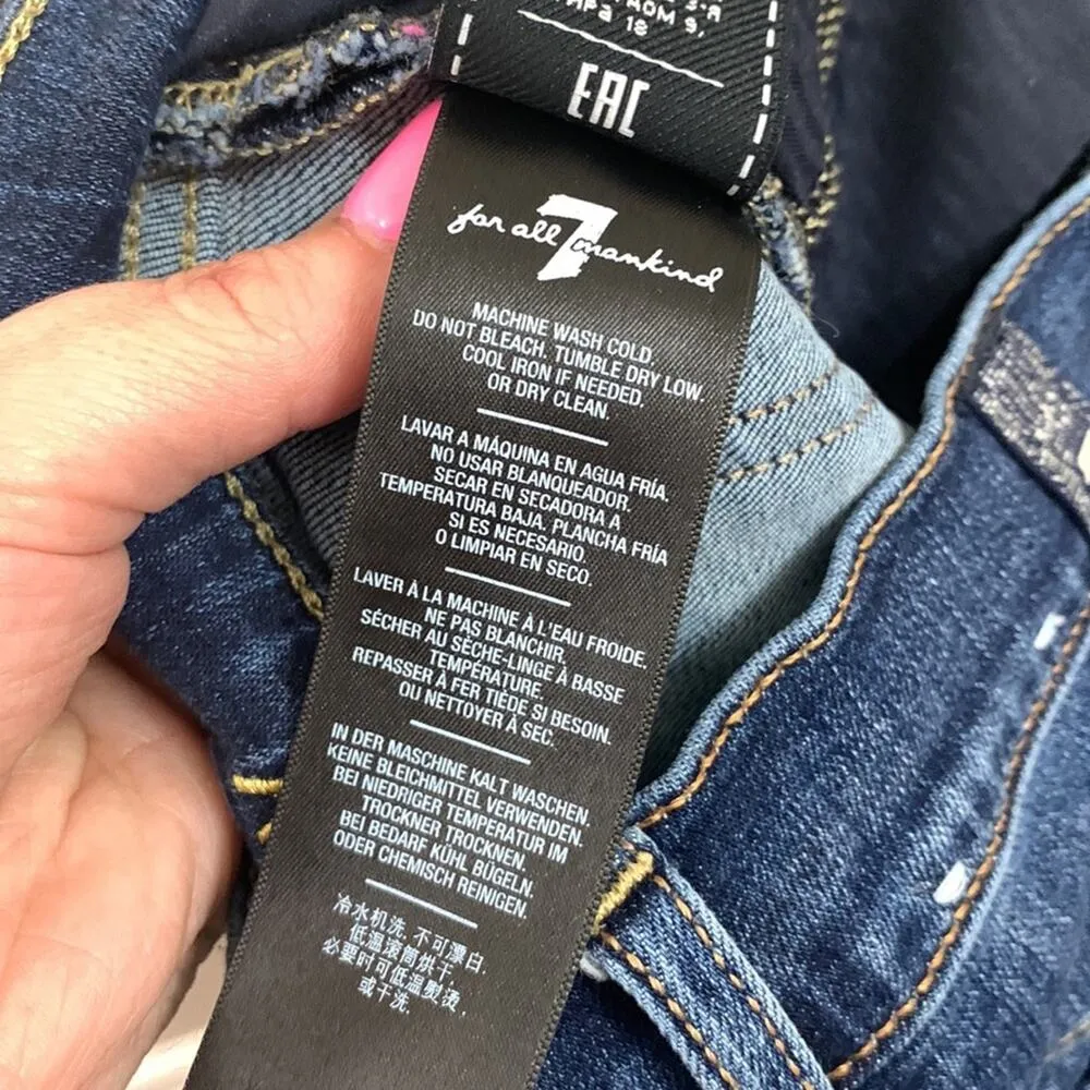 7 for all the Mankind B(air) The Ankle Skinny Jeans - Image 5