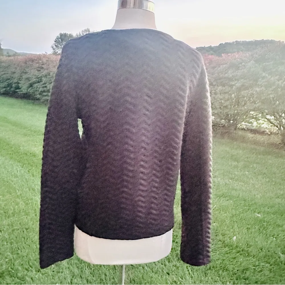 Calvin Klein Black Front Zip Jacket - Image 6