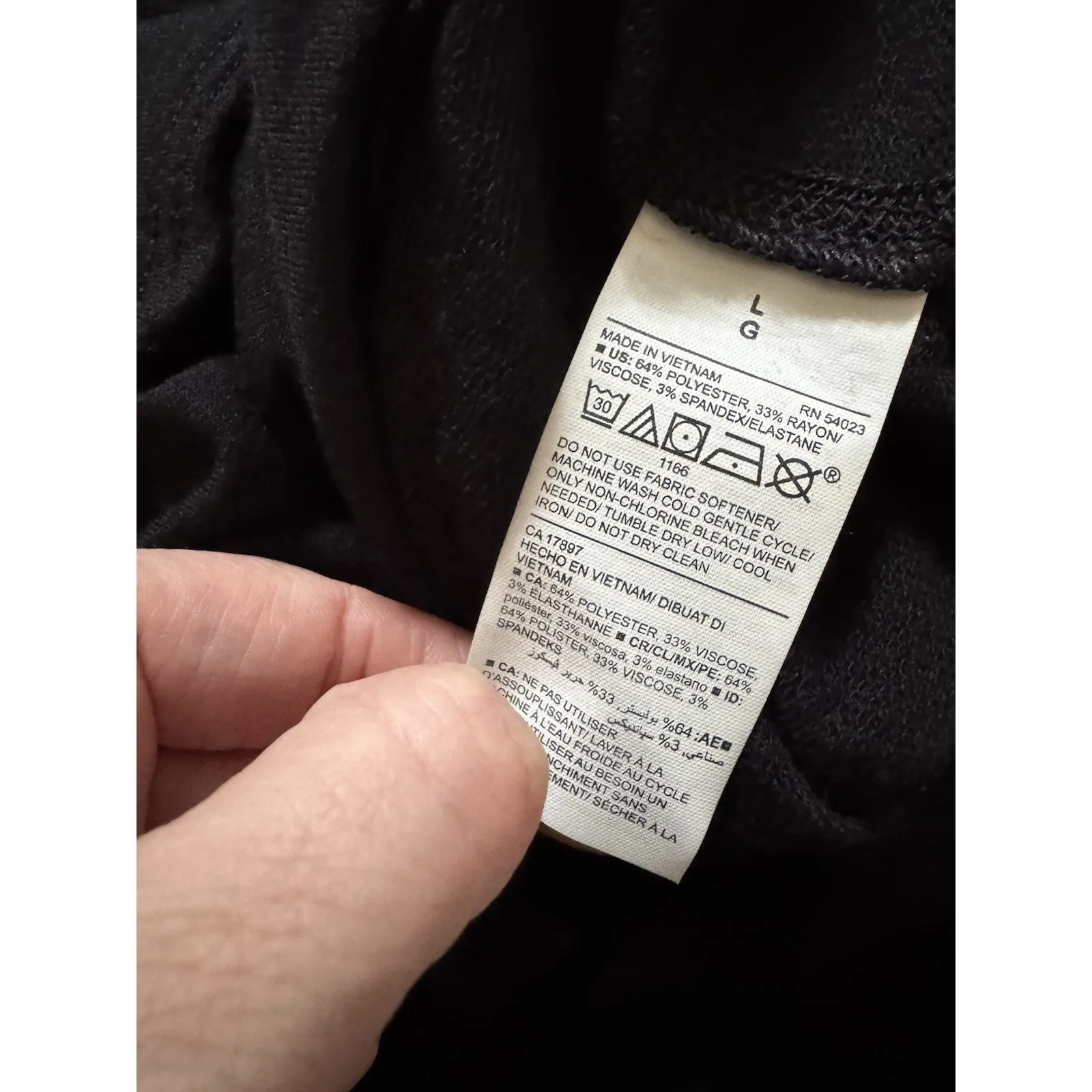 Old Navy Active Stay Home Yoga Knit Foldover Jogger Pants Women’s Size Large - Image 7